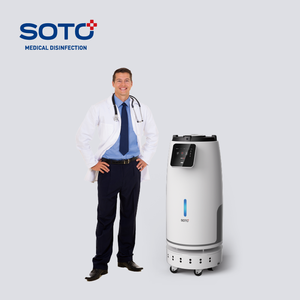 SOTO RX Tragbarer Pulsierender UV-Sterilisator Roboter-Luftreiniger Xenon-Pulsierender Luftreiniger Smart App-Gesteuert Wiederaufladbar Keimtötend - Product Image 1