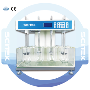 SCITEK Automatical <strong>Dissolution</strong> <strong>Tester</strong> 20-250 Rpm Temperature Correction <strong>Laboratory</strong> <strong>Dissolution</strong> <strong>Testing</strong> Equipment - Product Image 1