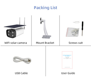 Cámara CCTV inalámbrica de 1080P con energía Solar, videocámara IP CCTV con detección PIR, Zoom de seguridad para exteriores, WIFI/4G