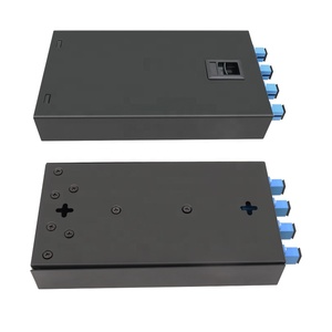 4 puertos 6 puertos 8 puertos Mini ODF escritorio montaje en pared SC/UPC Simplex caja de terminales de fibra óptica Panel de conexión de fibra óptica - Product Image 4