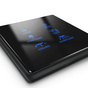 For Tuya Smart Zigbee Touch <strong>Switch</strong> Alexa Voice Remote Control Wall <strong>Switch</strong> <strong>with</strong> Wifi Connectivity for <strong>Light</strong> Control 10A Current - Product Image 5