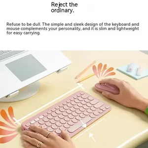 Logitechs Pebble 2 Combo Multi-Dispositivo Inalámbrico Teclado y Ratón Combo Kit Cómodo Juego de Teclado - Product Image 3