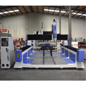 Custom Multi-Axis <strong>CNC</strong> Lathe <strong>Machine</strong> Tooling Automatic ATC Wood Mold Making <strong>Router</strong> NC Studio <strong>Control</strong> <strong>Syntec</strong> Pump New Condition - Product Image 2