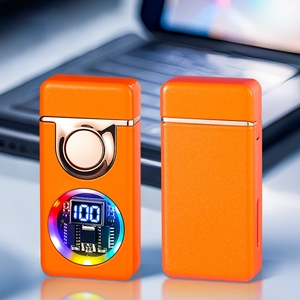 Logotipo personalizado <span class=keywords><strong>Touch</strong></span> <span class=keywords><strong>Sensor</strong></span> Isqueiro Butano recarregável Windproof tocha para charuto e cigarro