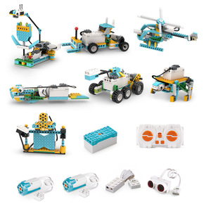 Robot de programación de educación científica, juguetes de bloques de construcción, juego de bloques de juguete para niños, aprendizaje educativo DIY - Product Image 5