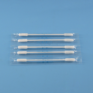 Double head Makeup Remover of round tip wooden buds cleanroom q tips adult makeup remover baby cotton swab