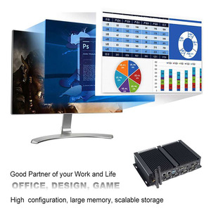微型工业控制主机4g卡槽嵌入式双网双低功耗Linux无风扇迷你电脑 - Product Image 5