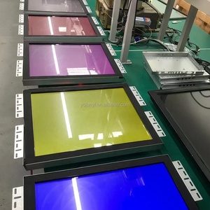 Marco abierto LCD pantalla táctil infrarroja de 19 pulgadas Monitor de juegos POG con entrada táctil RS232/USB - Product Image 2