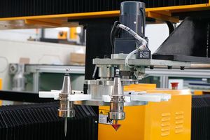 Большая машина для резьбы по камню 4 оси ATC CNC Каменный маршрутизатор с вращающейся осью для изготовления 3D скульптур - Product Image 6