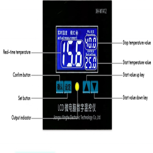 Controlador de temperatura Digital para microordenador, controlador de temperatura con pantalla Digital, control de alta precisión 0,1 - Product Image 5