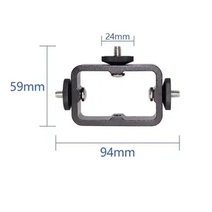 Soporte de montaje de base de zapata triple multifunción KAMPHO para monitor LED, micrófono, luz de flash, cámara de vídeo digital - Product Image 5