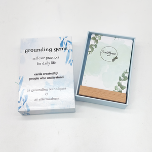 Personalized <strong>Question</strong> Conversations Cards Daily Motivational Inspirational Affirmation Cards with Wood Base - Product Image 6