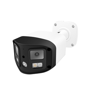 高清4MP双镜头PoE IP安全摄像机，全景180超宽视角双向通话全彩/EXIR夜视 - Product Image 2