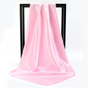 100% Satin <strong>Silk</strong> Scarf for Women Long and Printed With Leopard Bows Polka Dot and Logo Designs Multiple Pattern <strong>Types</strong> - Product Image 2