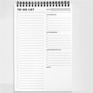 Bloc de notas de bobina al por mayor promoción personalizable simple 60 hojas para hacer lista portátil escuela negocios escritura Bloc de notas - Product Image 5