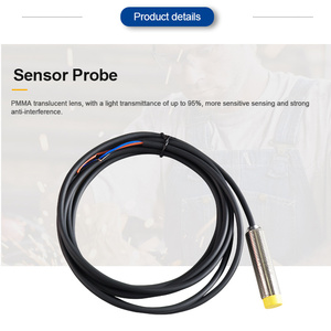 Huaqingjun NO Circular <strong>Proximity</strong> <strong>Switch</strong> Detection Distance 6mm Inductive <strong>Sensor</strong> for PLC - Product Image 5