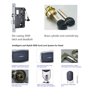 Pembaca kartu kontrol akses lift RFID untuk Hotel Dengan Akses sistem perangkat lunak manajemen dengan kunci dan kartu pintar Rfi - Product Image 2