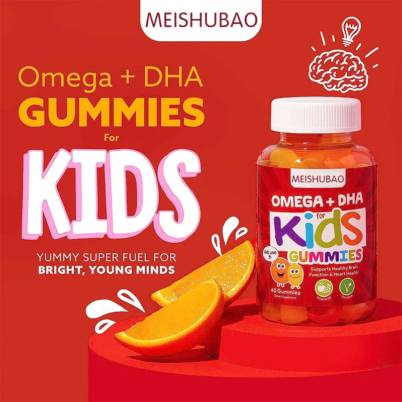 Desain terbaru gummy bear vitamin kids sour patch anak gummy candy gummie kids brain booster