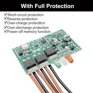 12V 24V Auto IP68 Impermeable PWM Controlador de carga solar Panel solar Batería Regulador inteligente para Sistema Solar Caravana Barco - Product Image 4