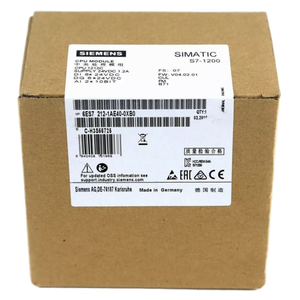 Nuevo Siemens PLC Simatic S71200 S7 1200 2017 1212C DC/RLY 1200 1212 CPU PLC controlador de programación 6ES7212-1AE40-0XB0 - Product Image 1
