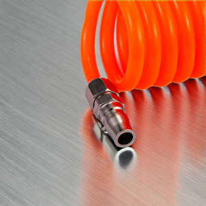 MYPC High Quality PU Coiled <strong>Air</strong> <strong>Compressor</strong> <strong>Hoses</strong> PUS/PES Industrial Pipe <strong>Fittings</strong> for Machinery Retail Hotels-New Connector