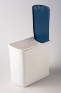 One-Touch Automatic Installation Sanitary Smart Rubbish Sensor <strong>Bin</strong> for Kitchen Bathroom Bedroom or Office Open Top Structure - Product Image 5