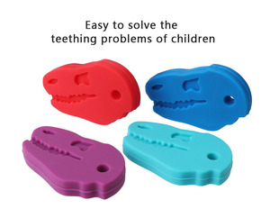 Bebek istifleme oyuncaklar, silikon istifleme halkaları diş çıkarma oyuncak yıldız şekli ile, yumuşak yapı taşları Montessori erken eğitici oyuncak - Product Image 4