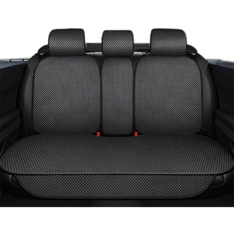 Asiento trasero negro
