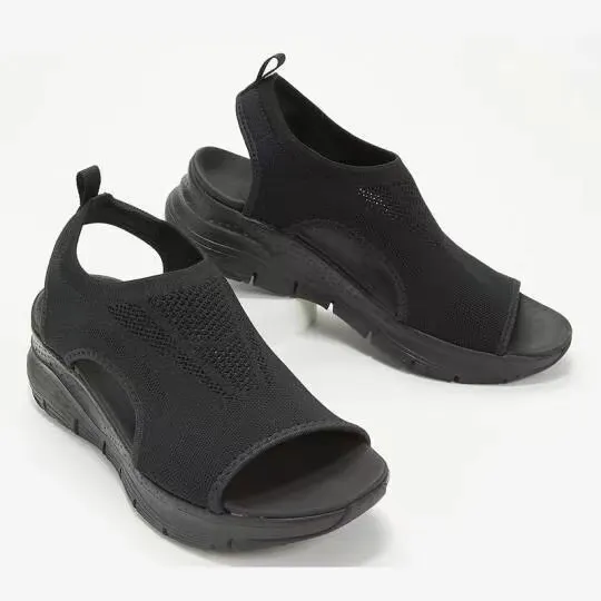 Sandalias de plataforma antideslizantes para chica, calzado personalizado de alta calidad, precio barato, moda de verano, al aire libre, venta al por mayor