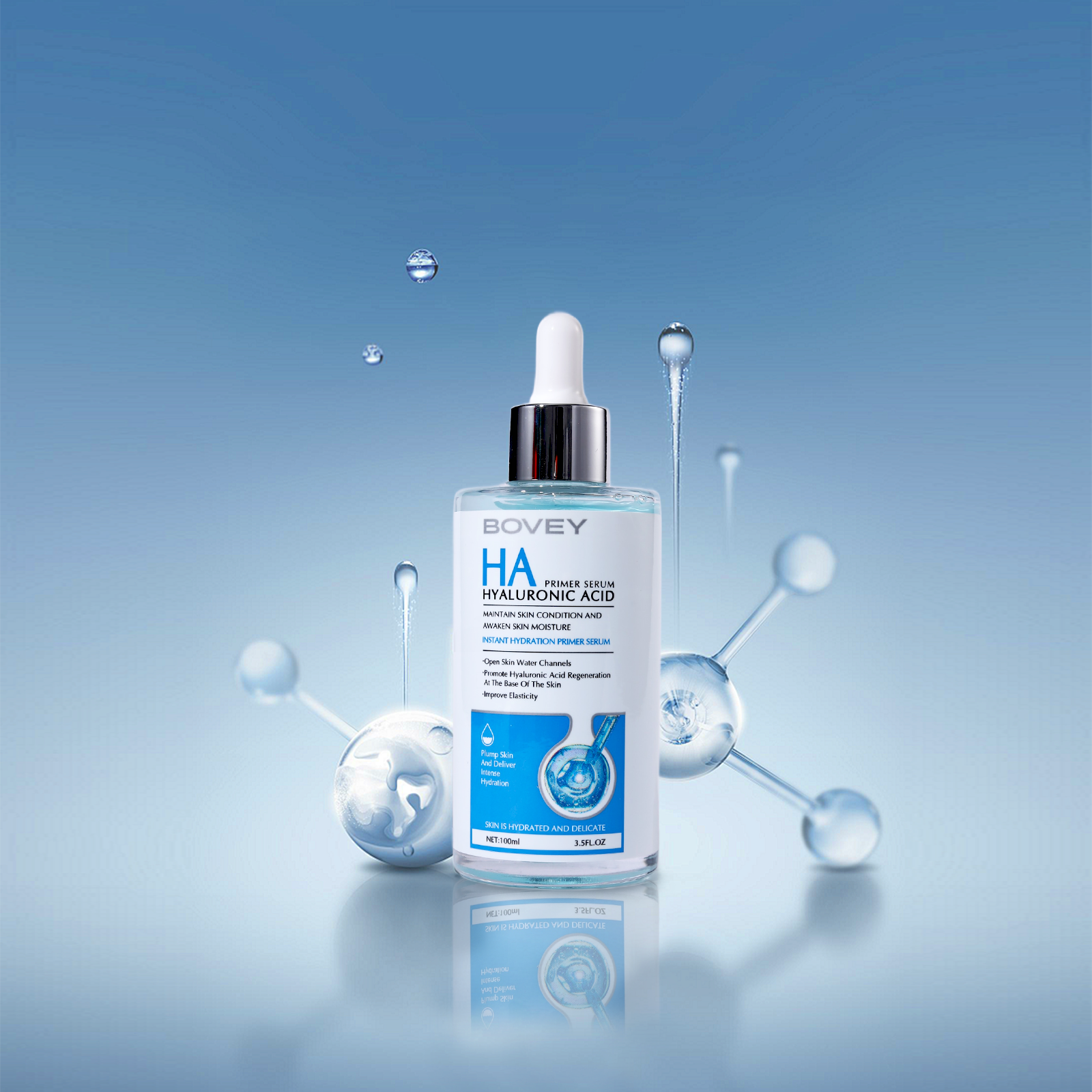 100ml Hyaluronic Acid Instant Hydration Primer Serum