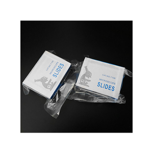Portaobjetos de microscopio de vidrio esmerilado único 7107 7105 excelente para investigación de laboratorio OEM personalizable - Product Image 1