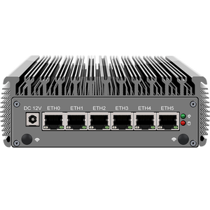 N5105/N6005แบบนิ่มพอร์ตเครือข่าย6พอร์ต I226การ์ดเน็ตเวิร์ค DDR4หน่วยความจำคู่/M.2 NVMe Solid State /4 USB/RS232 Serial Port - Product Image 1