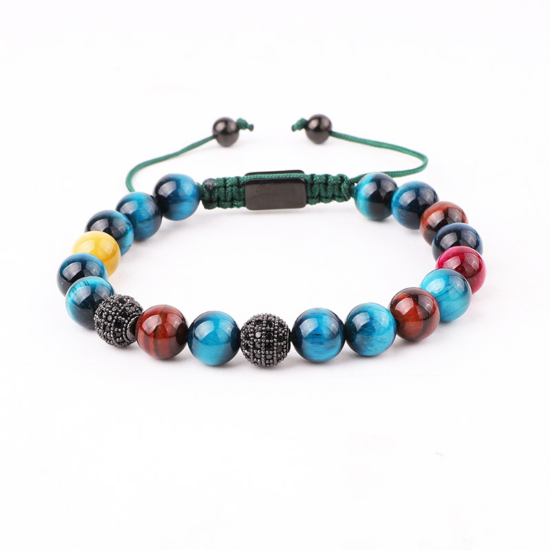 Mix di zircone blu occhio di tigre