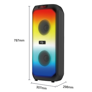 Altavoz inalámbrico de karaoke para DJ portátil ZQS8240, salida de potencia de 40W, iluminación LED RGB, bocina de comunicación NFC, Audio para el hogar, ZQS8240 - Product Image 6