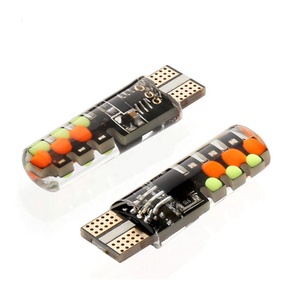 RGB T10 LED ışık ampul uzaktan kumanda RGB lamba araba için renkli geniş işık uzaktan kumanda Ace Ace aydınlatma LED - Product Image 2