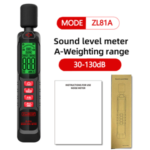 Digital Sound <strong>Level</strong> Meter 30-130dB Decibel Monitoring Tester <strong>Data</strong> Storage Alarm Noise Volume Instrument for Noise Pollution - Product Image 6