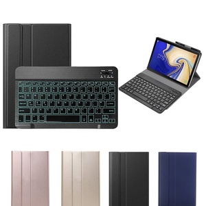 彩色无线背光键盘软TPU皮革铅笔槽防震平板电脑ipad 9.7 10.2 10.5 10.9 11 12.9 - Product Image 2
