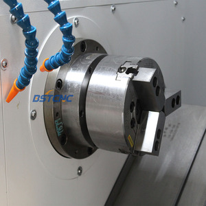 4 Axis Horizontal Slant Bed CK46D <strong>CNC</strong> <strong>Lathe</strong> <strong>Machine</strong> Tool Mini <strong>Lathe</strong> <strong>CNC</strong> <strong>Machine</strong> <strong>Process</strong> With 4 + 4 Milling Head - Product Image 3