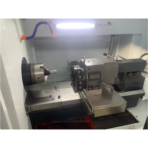 CK6132 Maquinaria CNC personalizada Máquina de torno CNC de metal de precisión Banco horizontal Máquinas herramientas de torno CNC - Product Image 4