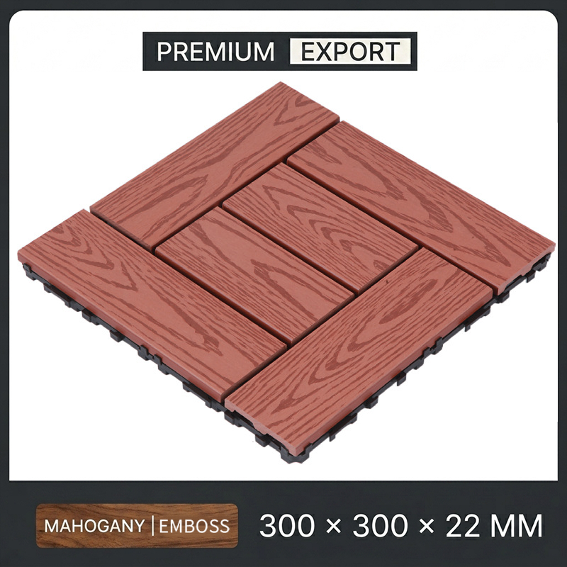 Acajou - Grille Mosaïque (Embossée)