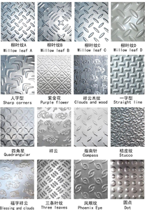 Custom Size 0.3Mm 1Mm 3Mm 1001 1100 1005 3003 5052 5083 7075 Anti-Slip Aluminium Embossed Checkered Steel Sheet Plate - Product Image 5