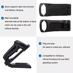 High Quality 2D Blue Tooth Barcode Scanner QR PDF417 Aztec <strong>Bar</strong> <strong>Code</strong> <strong>Reader</strong> Wireless Android IOS System - Product Image 3