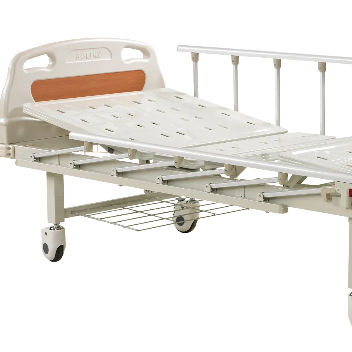Approvisionnement d'usine 2 fonctions manivelle soins infirmiers manuels différents types de lit d'hôpital à vendre