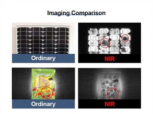 High Quality <strong>1</strong>.3MP 75fps NIR Global CMOS POE Near Infrared 400-1100nm High Speed <strong>IR</strong> <strong>Camera</strong> for Sorting System