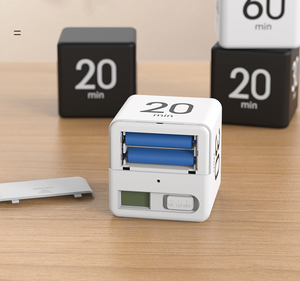 Kunden spezifisch 15-20-30-60 Minuten Cube Countdown Timer Kochen Küche Timer Study Timer
