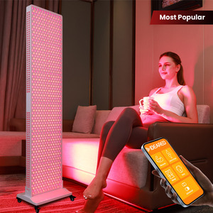 IDEATHERAPY APP Control Red Light Panel Full Body Face Device Red Near <strong>Infrared</strong> Red Light LED Red Light Therapy Panel with Stand - Product Image 4