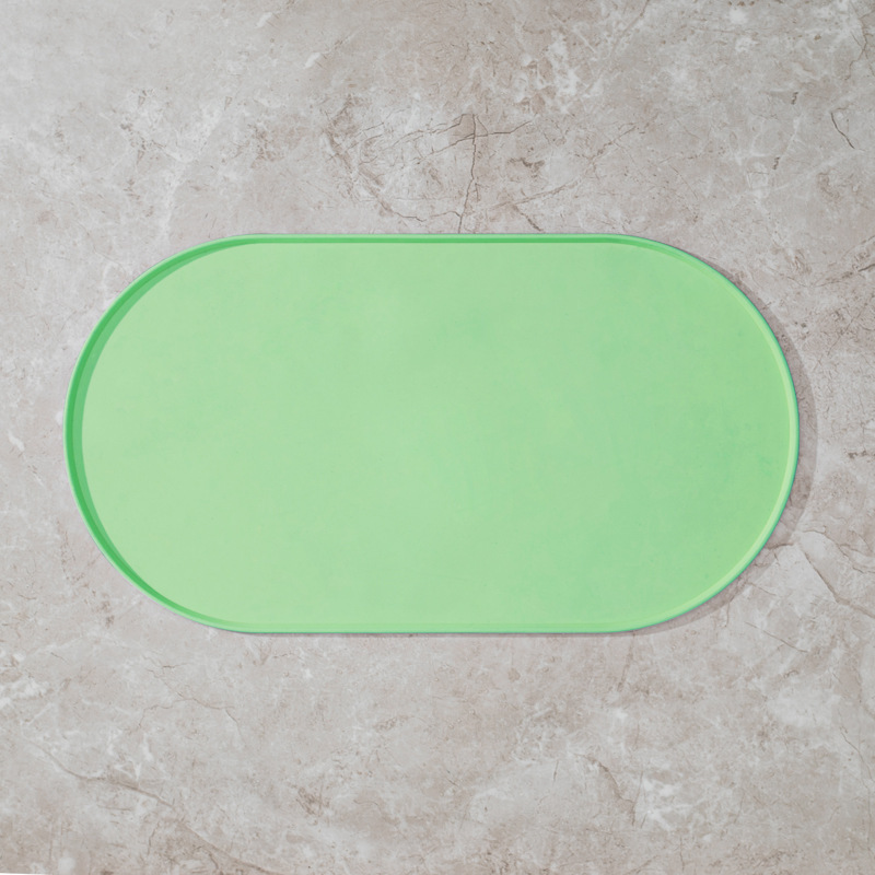Set de table ovale vert (silicone)