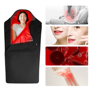 Tốt Nhất Bán Phổ Neoprene Vải 660nm 850nm 1444 <span class=keywords><strong>LED</strong></span> Hạt Ánh Sáng Màu Đỏ Mat Điều Trị Chăn Đầy Đủ Cơ Thể Cho Nhà Sử Dụng - Product Image 5