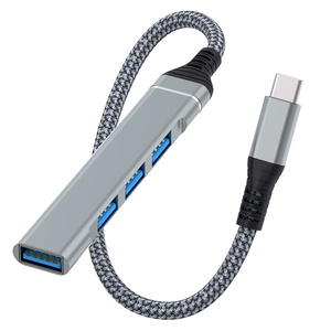 热销产品高质量集线器扩展坞Usb 4端口类型C至Usb集线器4合1坞站适配器 - Product Image 2