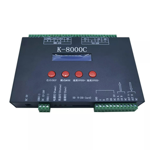 LED-K-8000C-Controller programmier bare DMX/SPI-Karte SD Offline-DC5V-24V kompatibel WS2811/WS2812/SK6812 für LED-Streifen-Licht